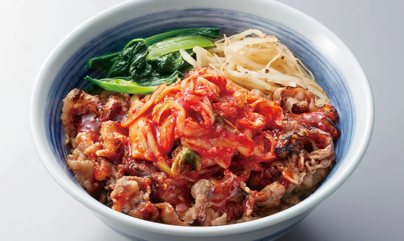 キムチカルビ丼