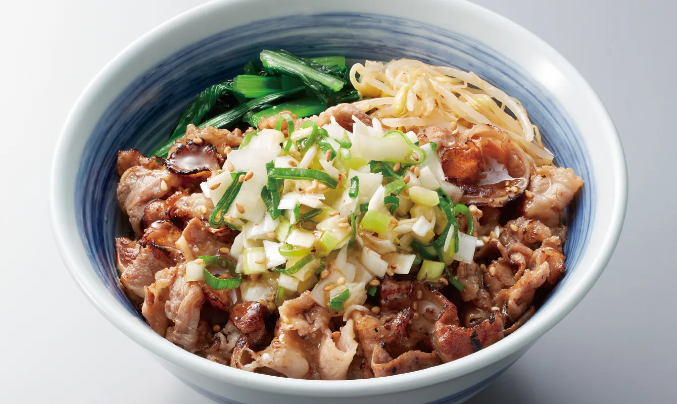 旨塩ねぎカルビ丼