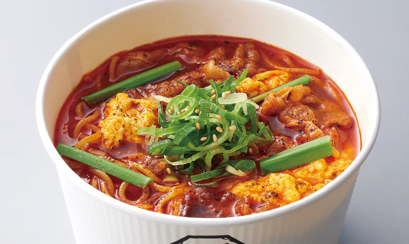 王道カルビラーメン（温）
