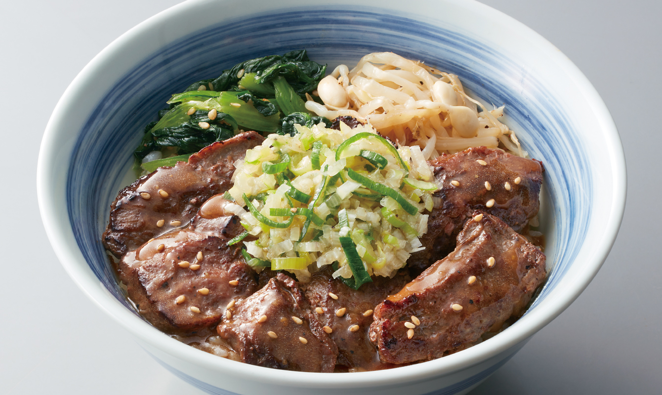 ねぎ塩厚切りハラミ丼