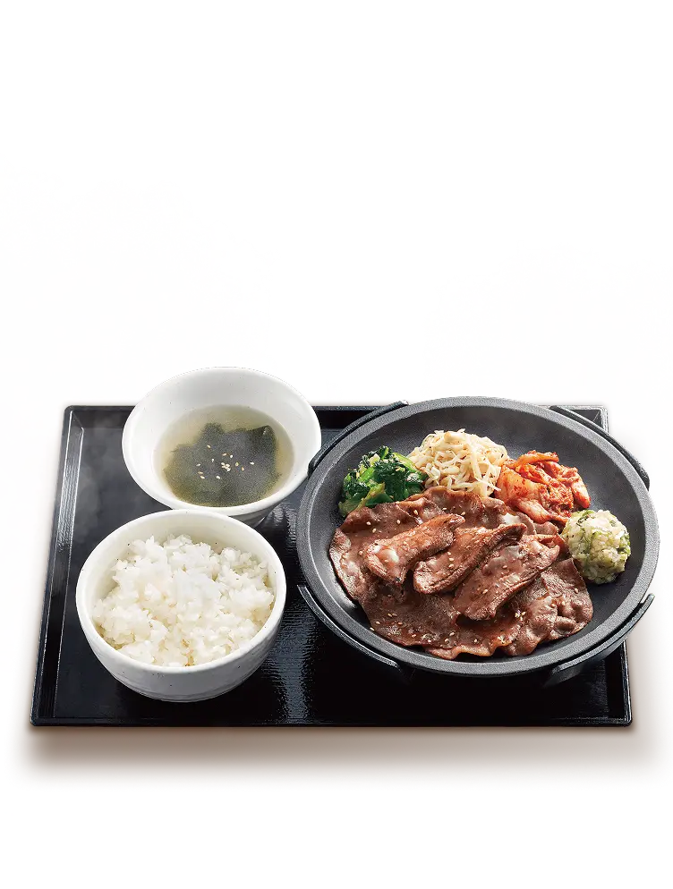 贅沢鉄板ねぎ塩牛タン丼定食のイメージ写真