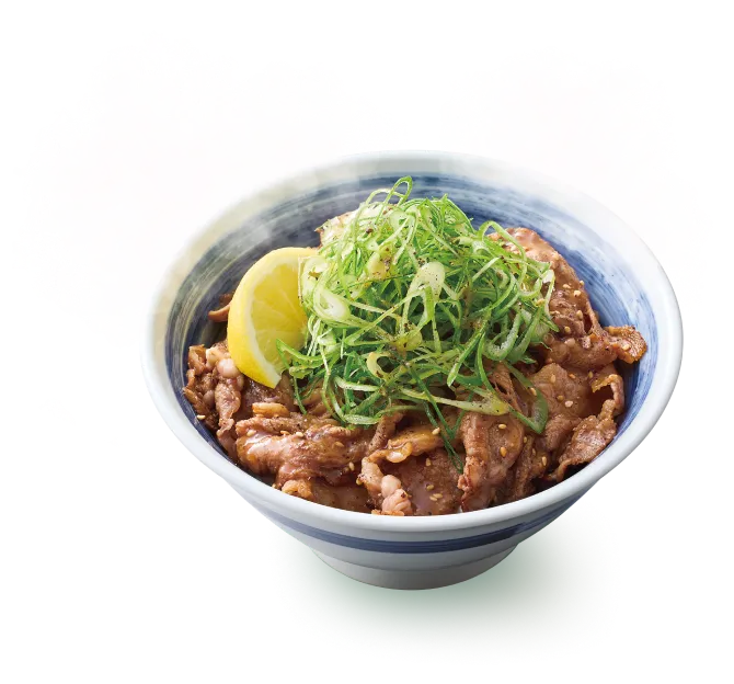京都産九条ねぎ旨塩牛カルビ丼のイメージ画像