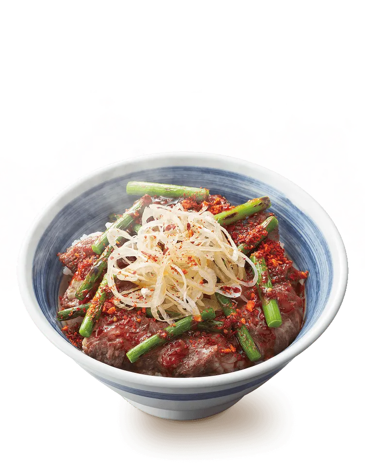 にんにくの芽厚切り上カルビ丼のイメージ写真